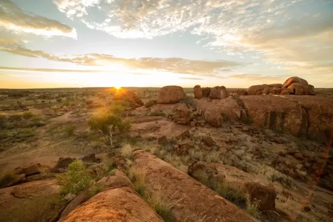 Australia sunset nature