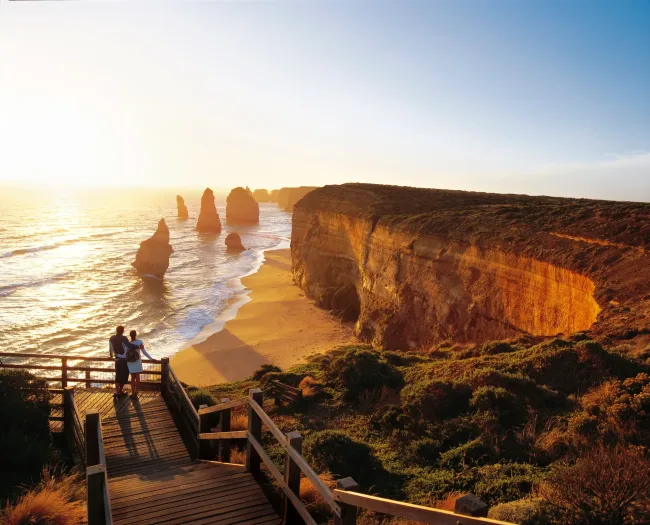 Australia Sunset Couple