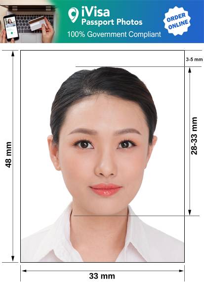 exigence et taille des photos de passeport chinoises