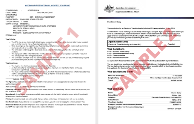 Udelukke vogn Pump ETA Visa Australia Online | Australia eVisitor (e-Visa)