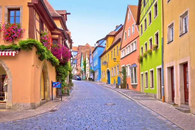 germany colorful houses