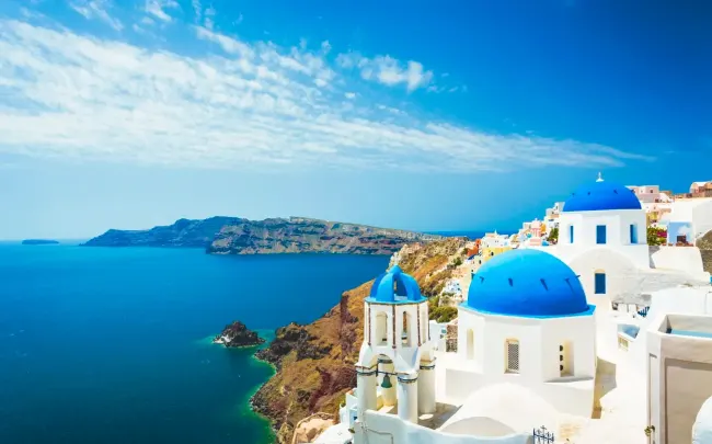 greece santorini view