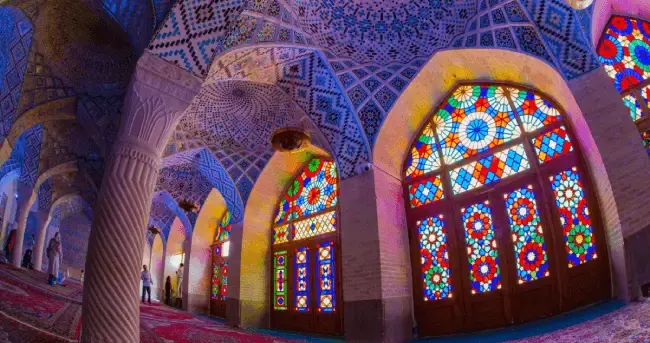 iran-stained-glass-mosque