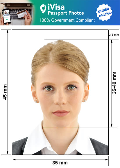 Ireland Passport/Visa Photo Requirements and Size