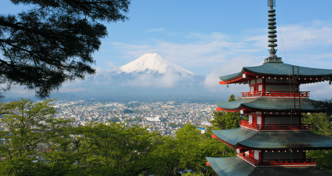 An ANIME Brought Me to This Mountain in Japan