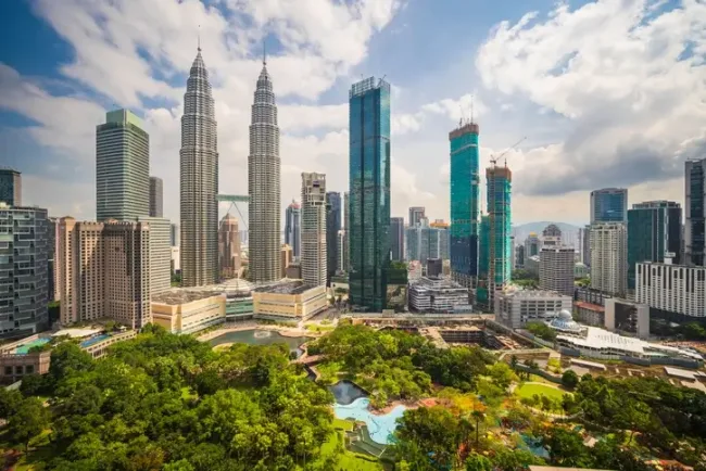 Malaysia buildings view