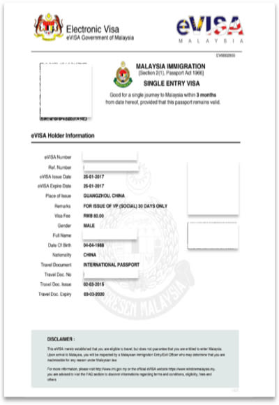 Ummc entry visa form