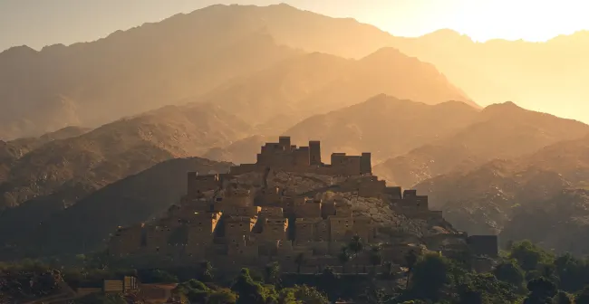 マーブルビレッジ サウジアラビア 風景