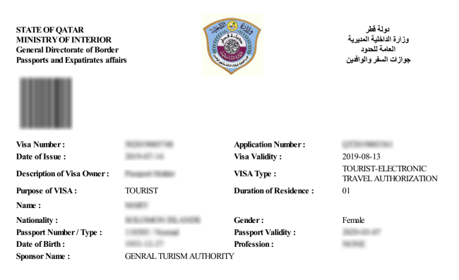 Qatar visa check