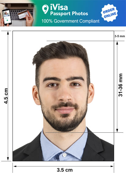 slovakia passport photo requirement and size