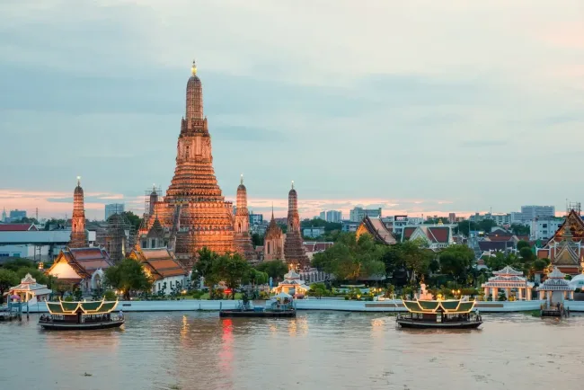 Vista della Thailandia