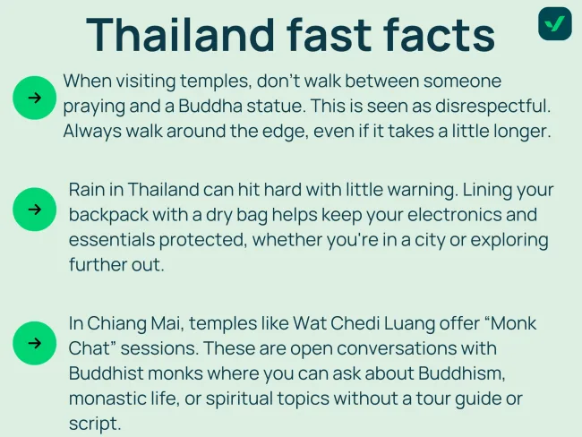 Interesting facts about Thailand