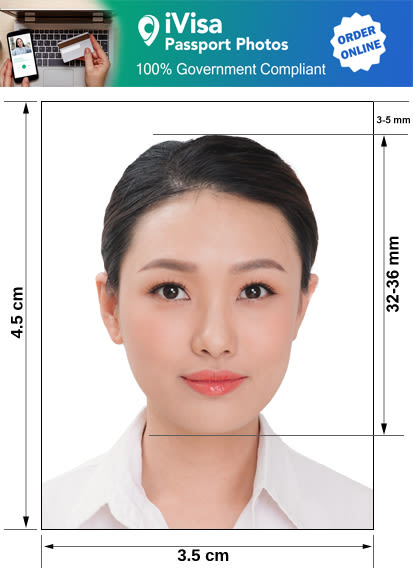 tonga passport photo requirement and size