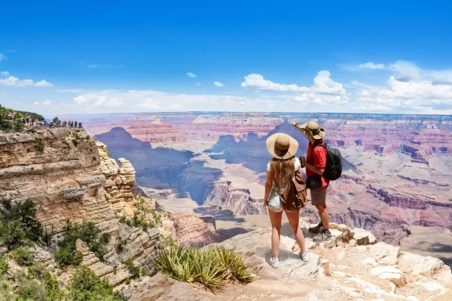 tourist grand canyon