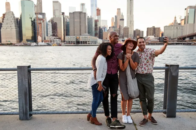 New York Tourist Saelfie