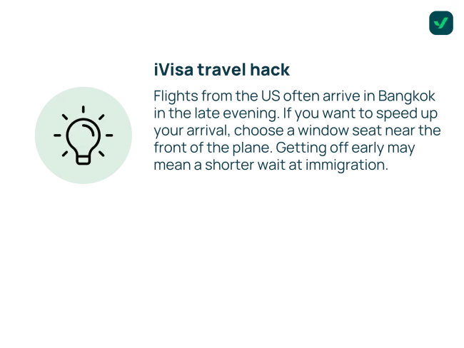 Thailand travel tip for US citizens