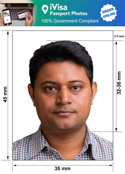 Uzbekistan Passport/Visa Photo Requirements and Size