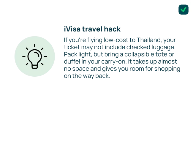 Thailand travel tip for Vietnamese travelers